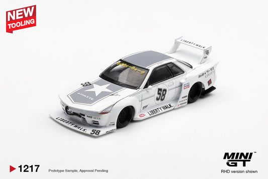 Mini GT #1217 - Nissan Skyline GT-R (R32) Kaido Works TAS 2025 | 1:64