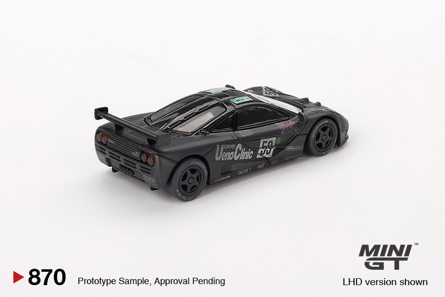 Mini GT #870 - McLaren F1 GTR, schwarz | 1:64