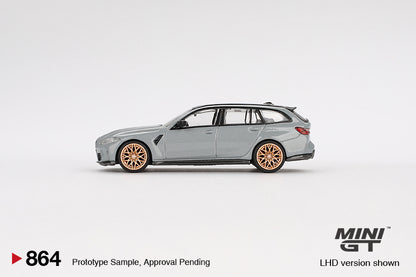 Mini GT #864 - BMW M3 Touring (G81) Competition, grau | 1:64