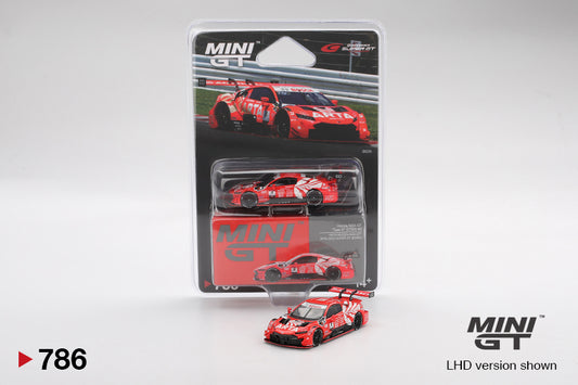 Mini GT #889 - Honda NSX-GT Type S GT500 #8 *ARTA MUGEN NSX-GT* ARTA SUPER GT Series, rot/weiß/schwarz | 1:64