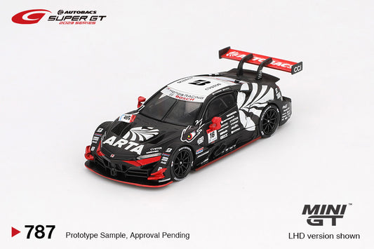 Mini GT #787 - Honda NSX-GT Type S GT500 #16 *ARTA MUGEN NSX-GT* ARTA SUPER GT Series, schwarz/rot/weiß | 1:64