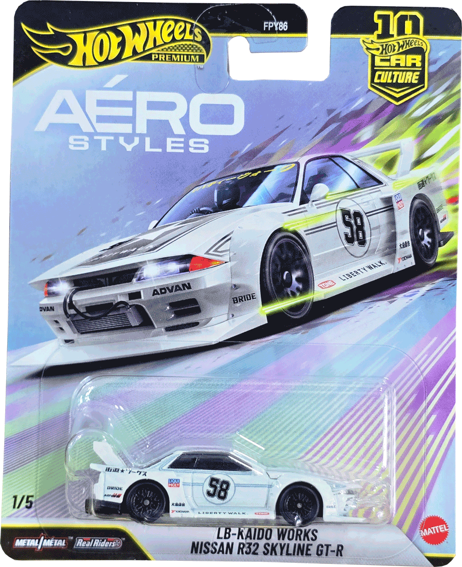Hot Wheels 2026 Aerostyles Set | 1:64