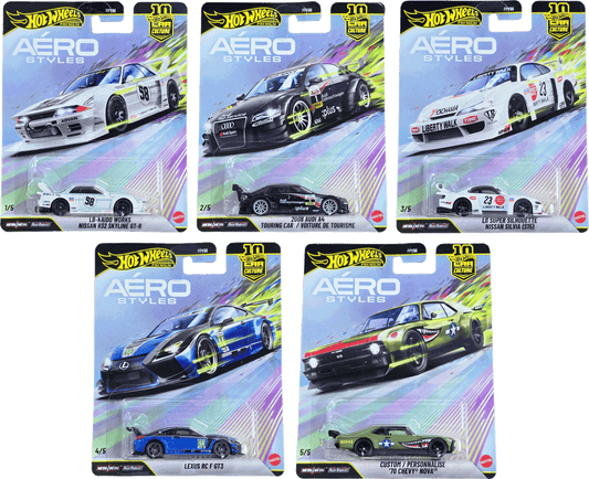 Hot Wheels 2026 Aerostyles Set | 1:64