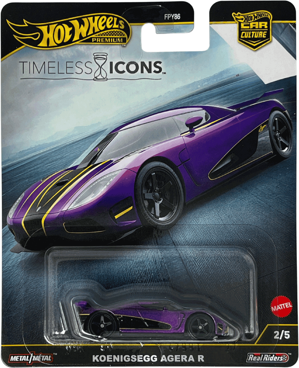 Hot Wheels 2025 Timeless Icons Koenigsegg Agera R | 1:64