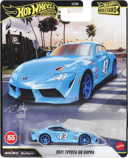 Hot Wheels Boulevard #155 2021 Toyota GR Supra | 1:64