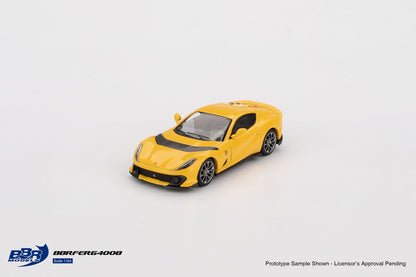 BBR Models - Mini GT: Ferrari 812 Competitizone, gelb | 1:64