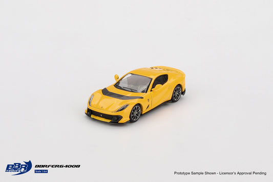 BBR Models - Mini GT: Ferrari 812 Competitizone, gelb | 1:64