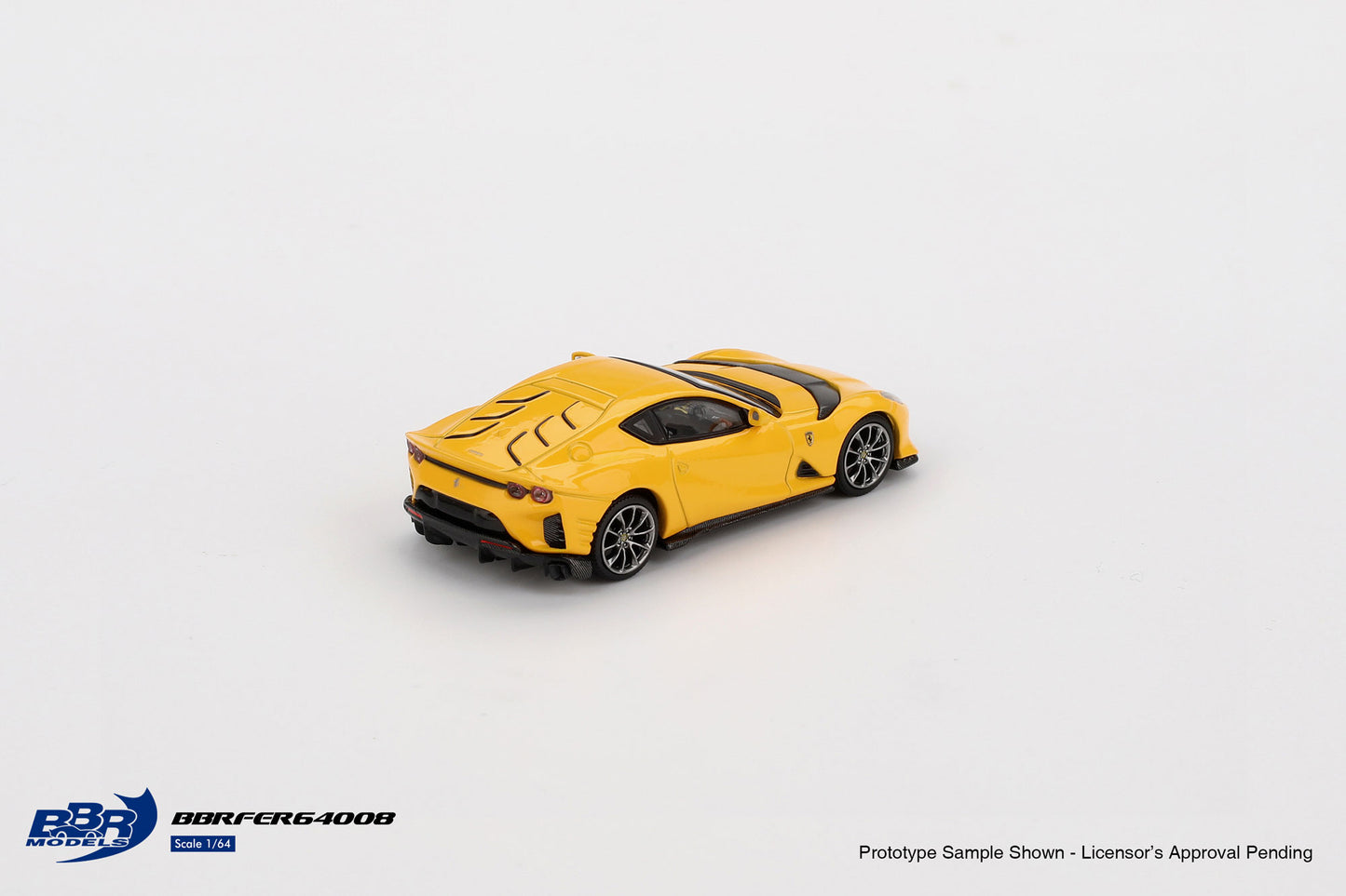 BBR Models - Mini GT: Ferrari 812 Competitizone, gelb | 1:64