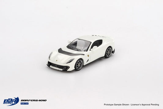 BBR Models - Mini GT: Ferrari 812 Competitizone, Bianco avus | 1:64
