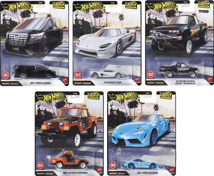 Hot Wheels Boulevard Set #151-#155 | 1:64