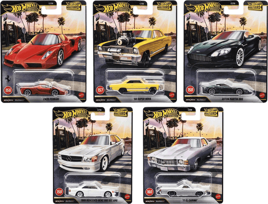 Hot Wheels Boulevard Set #156-#160 | 1:64