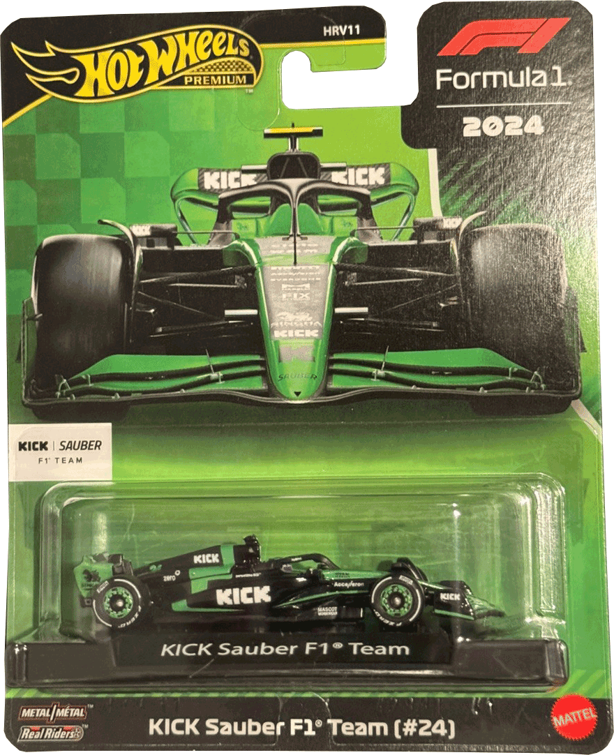 Hot Wheels Premium F1 2024 Set: McLaren, Sauber, Williams: Norris, Piastri & Co. | 1:64
