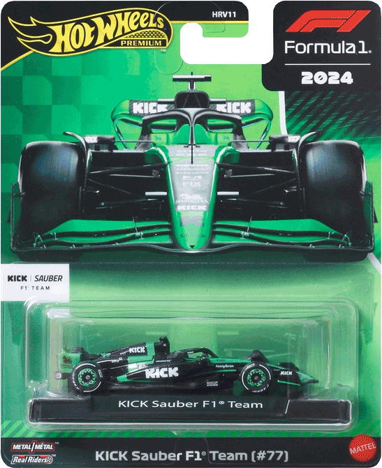 Hot Wheels Premium F1 2024 Set: McLaren, Sauber, Williams: Norris, Piastri & Co. | 1:64