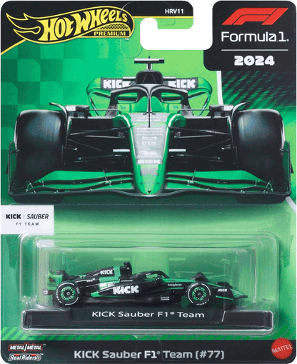 Hot Wheels Premium F1 2024 Set: McLaren, Sauber, Williams: Norris, Piastri & Co. | 1:64
