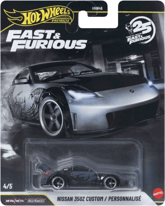 Hot Wheels 2026 Premium Fast & Furious Nissan 350Z Custom | 1:64