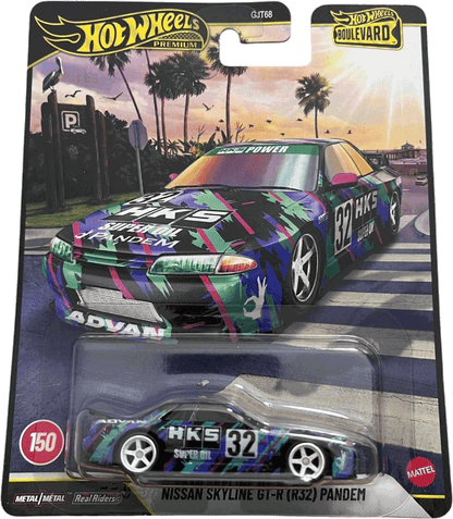 Hot Wheels Boulevard #150 Nissan Skyline GT-R (R32) Pandem | 1:64