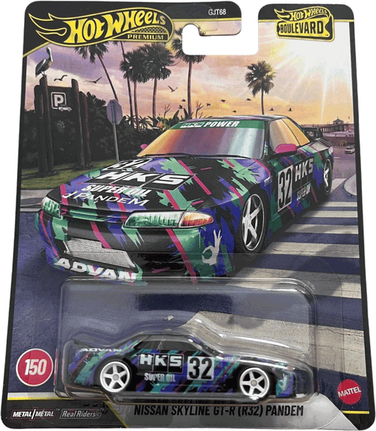 Hot Wheels Boulevard #150 Nissan Skyline GT-R (R32) Pandem | 1:64