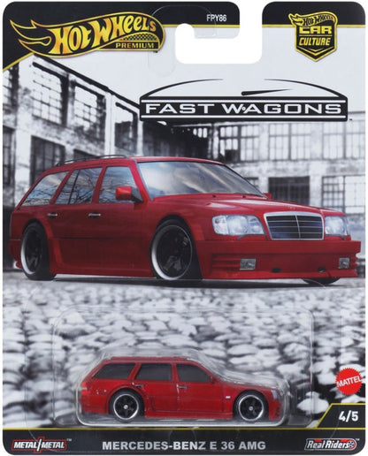 Hot Wheels 2025 Premium Car Culture Fast Wagons Set | 1:64