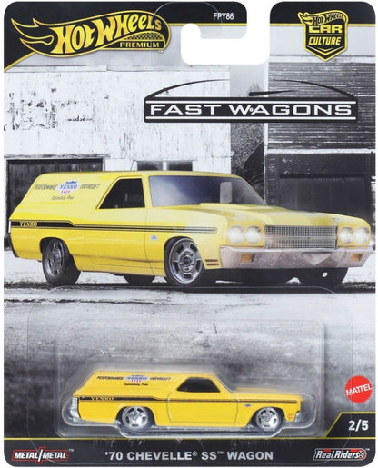 Hot Wheels 2025 Premium Car Culture Fast Wagons Set | 1:64