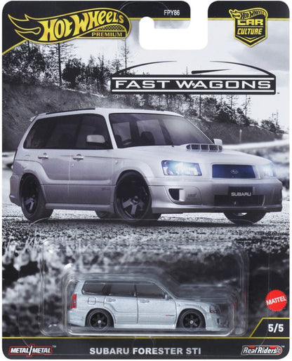 Hot Wheels 2025 Premium Car Culture Fast Wagons Set | 1:64