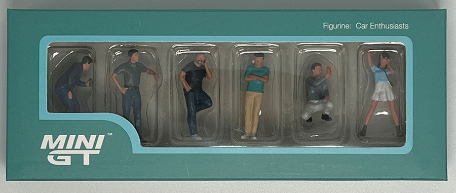 Mini GT 1:64 Mini-Figuren: Auto Enthusiasten | 1:64