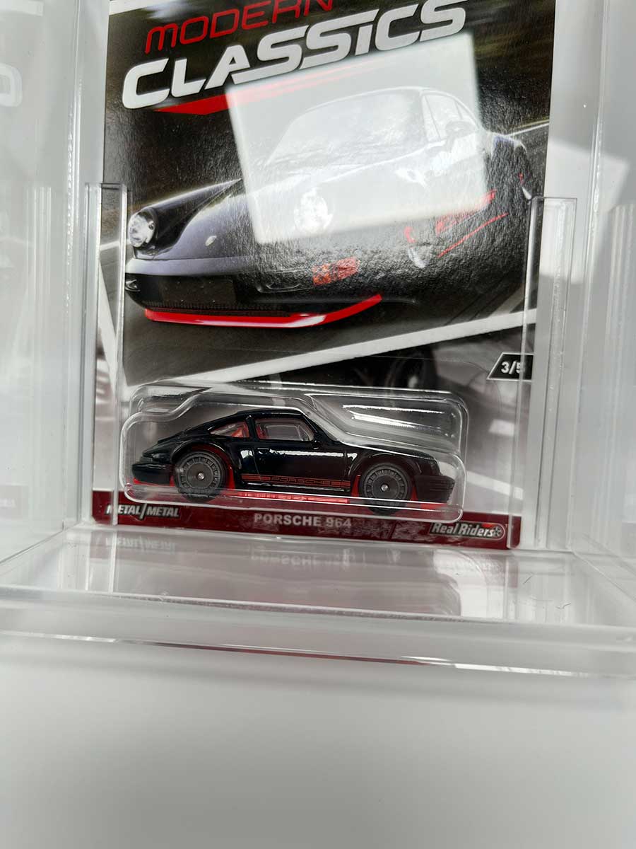 Acryl Case 1:64 Hot Wheels RLC, Longcard, Silver Series Display Case Mijo Exclusives