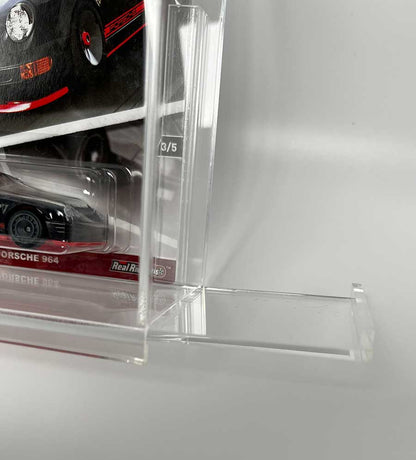 Acryl Case 1:64 Hot Wheels RLC, Longcard, Silver Series Display Case Mijo Exclusives