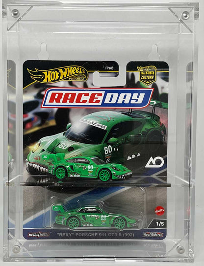 Acryl Case 1:64 Hot Wheels Premium, Mini GT Display Case mit Einsatz Mijo Exclusives