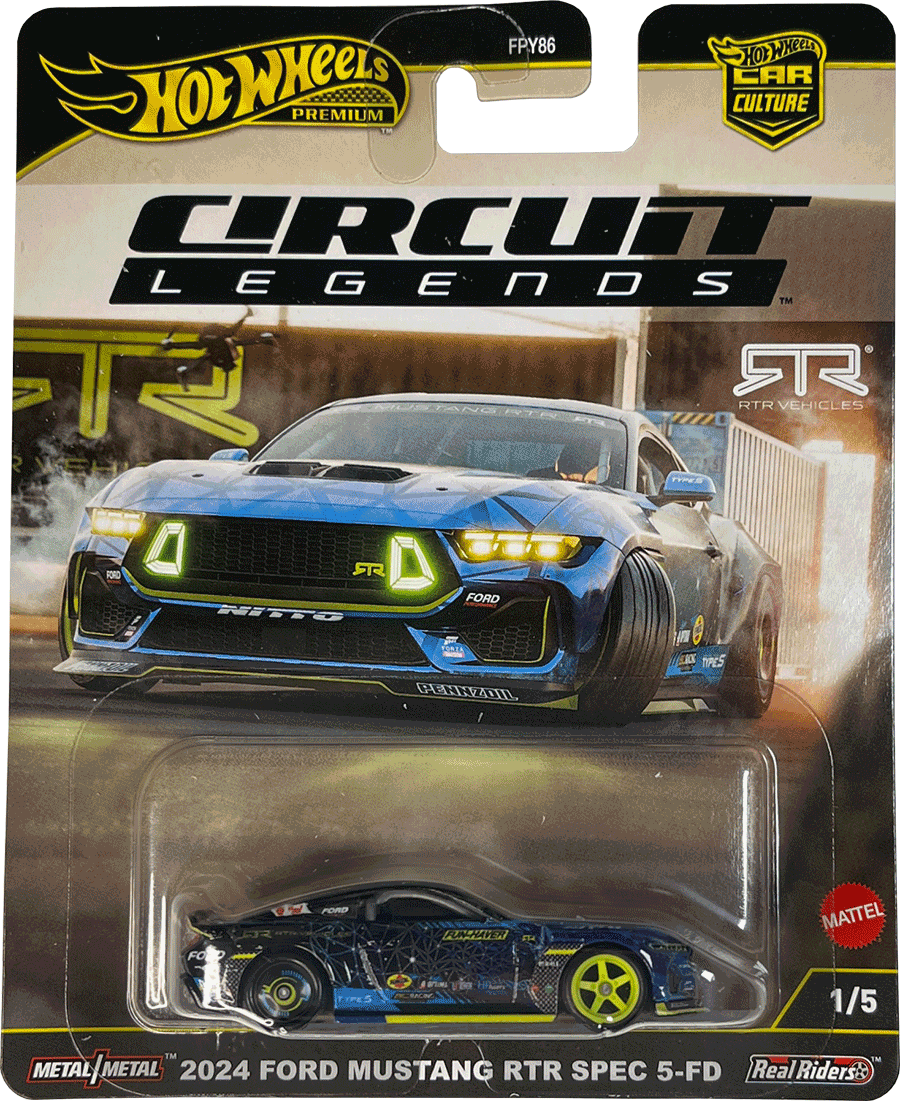 Hot Wheels 2025 Premium Car Culture Circuit Legends Set | 1:64