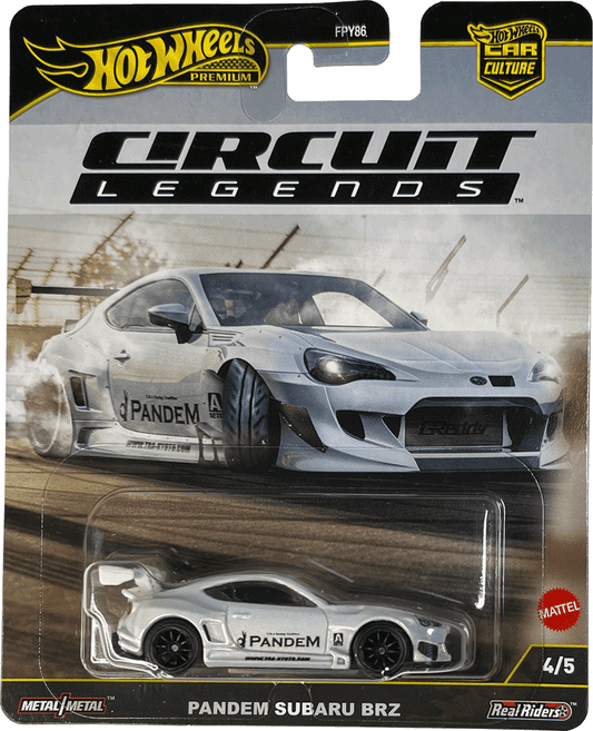 Hot Wheels Circuit Legends 2025 Pandem Subaru BRZ | 1:64