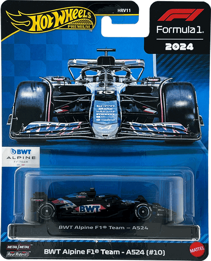 Hot Wheels Premium F1 2024 Set: Red Bull, Haas & Alpine: Verstappen, Hülkenberg & Co. | 1:64