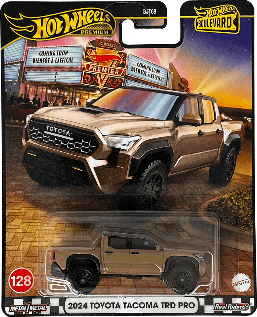 Hot Wheels Boulevard #128 2024 Toyota Tacoma TRD Pro | 1:64