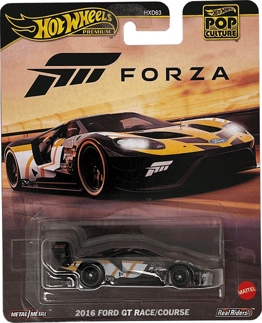Hot Wheels Pop Culture 2025 Forza 2016 Ford GT Race / Course | 1:64