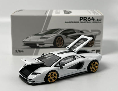 Pop Race - Lamborghini Countach LPI 800-4, white | 1:64