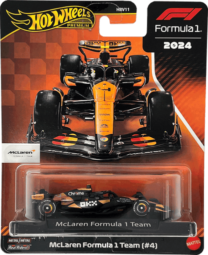 Hot Wheels Premium F1 2024 Set: McLaren, Sauber, Williams: Norris, Piastri & Co. | 1:64