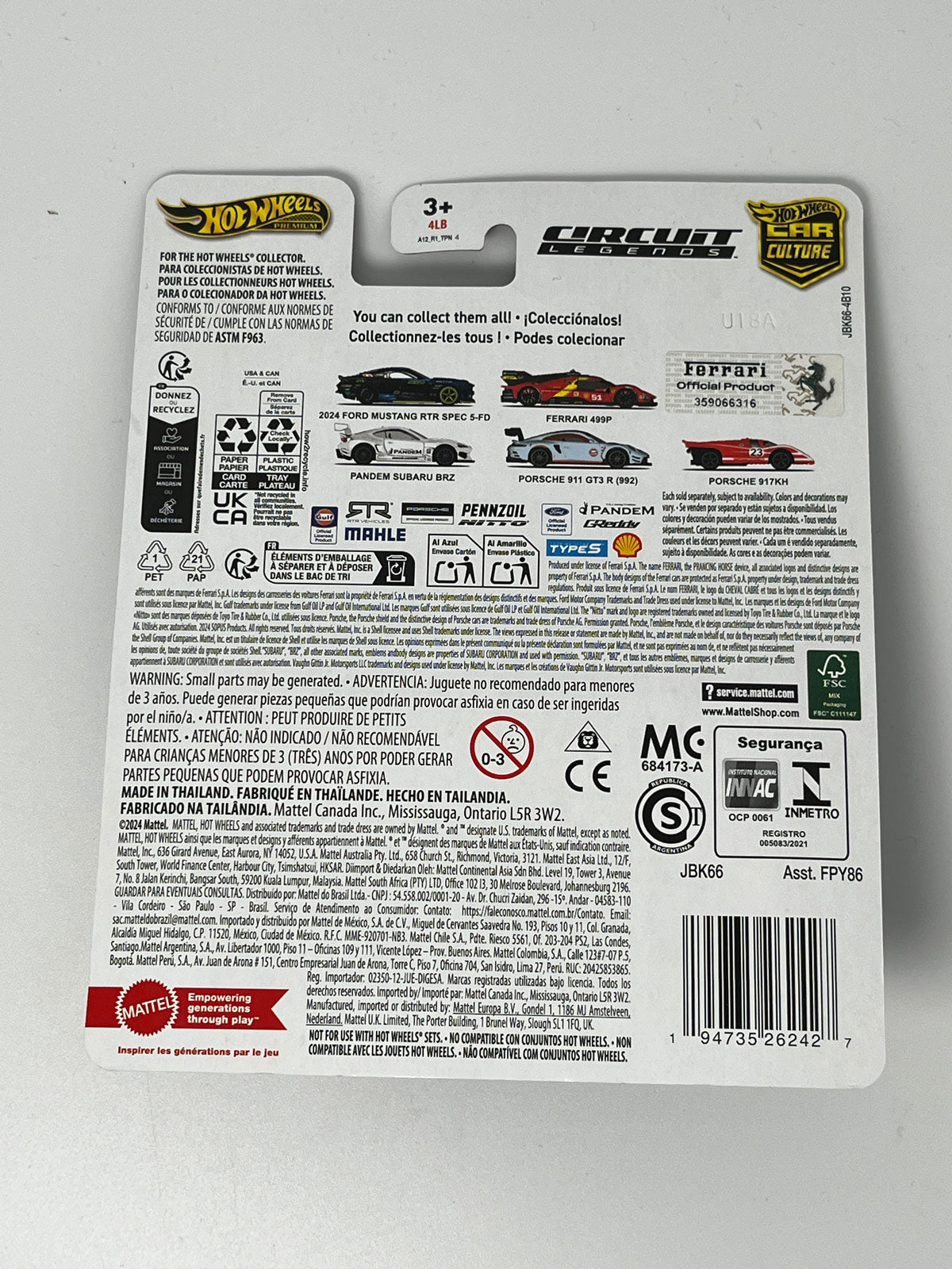 Hot Wheels 2025 Premium Car Culture Circuit Legends Set inkl. CHASE | 1:64