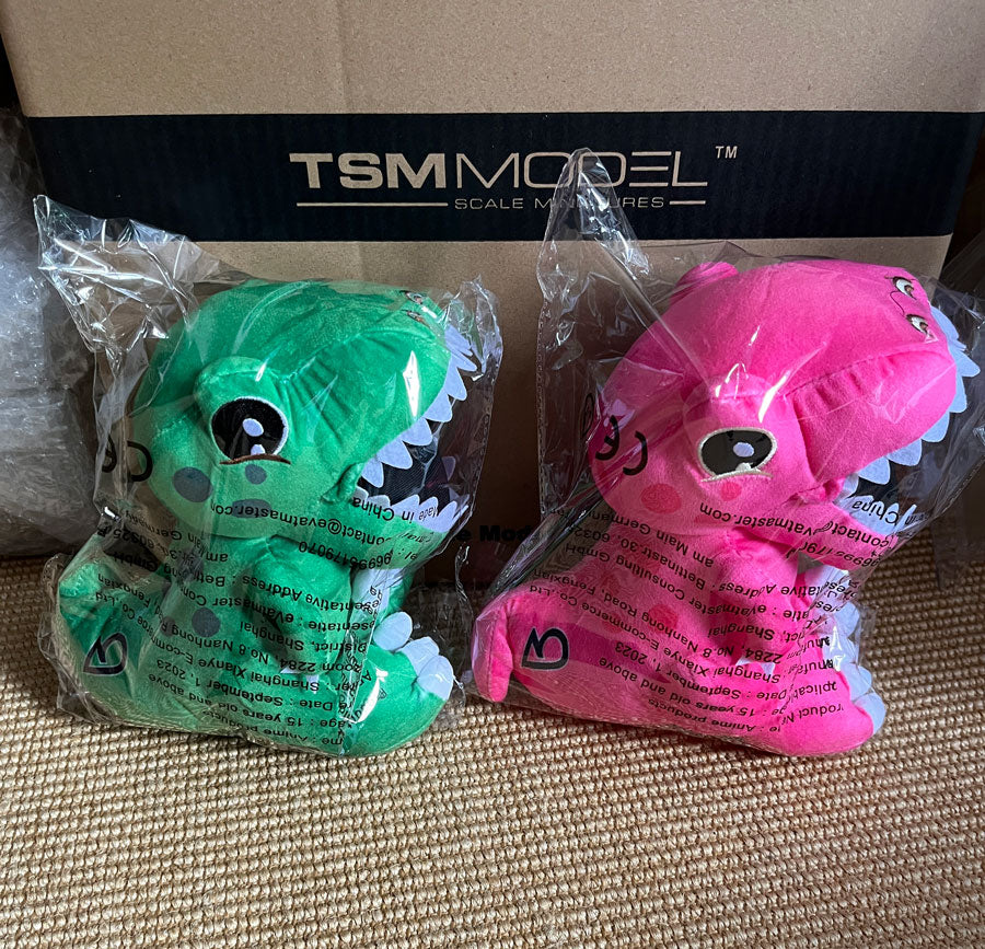 Kuscheltier-Set / Plushie-Set: REXY und ROXY AO-Racing