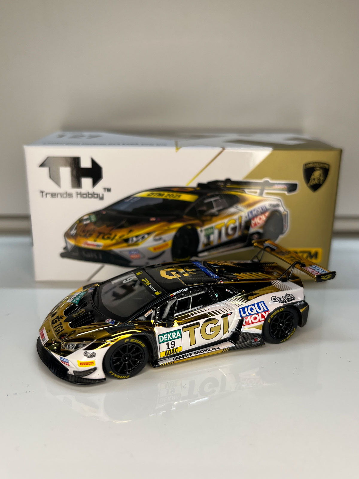 Trends Hobby - Lamborghini Huracan GT3 EVO2 - DTM 2025 #19 | 1:64