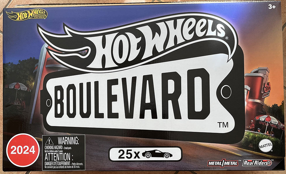 Hot Wheels Boulevard Deluxe Mix Box - 25 Fahrzeuge | 1:64