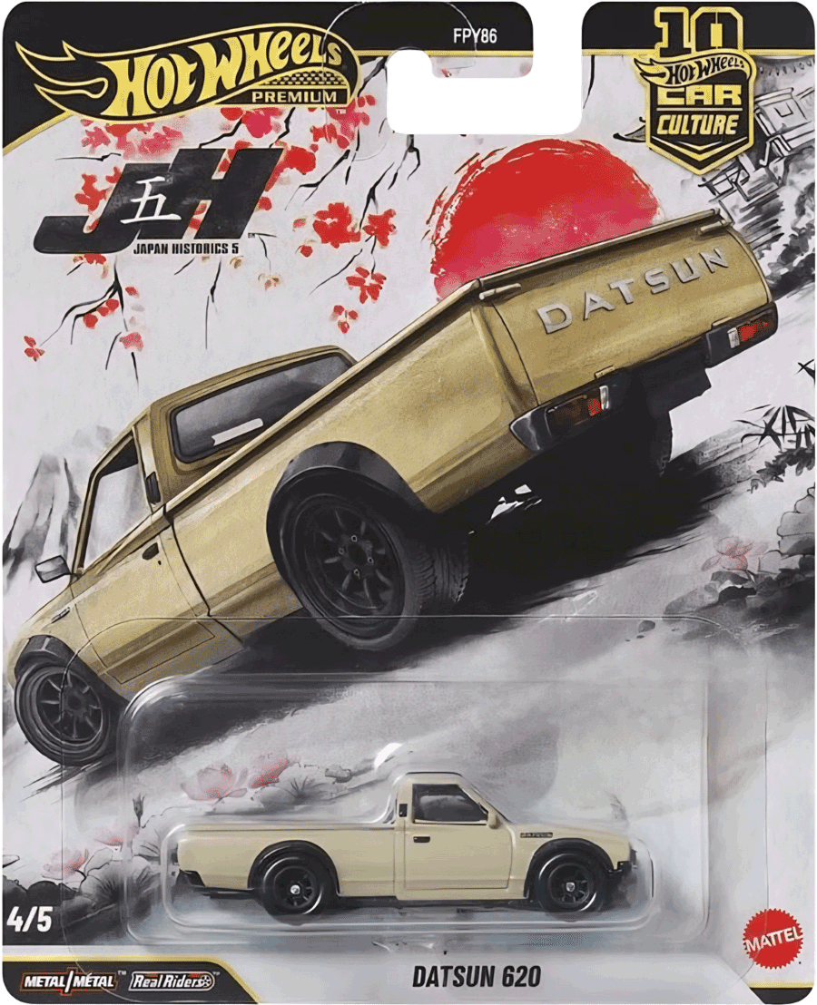 Hot Wheels 2026 Japan Historics 5 Datsun 620 | 1:64