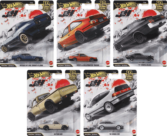 Hot Wheels 2026 Japan Historics 5 Set | 1:64