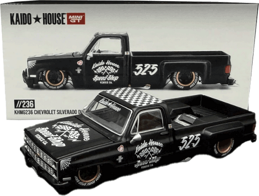 Kaido House - Mini GT: Chevrolet Silverado Dually Hot Rod V1 (KHMG236) | 1:64