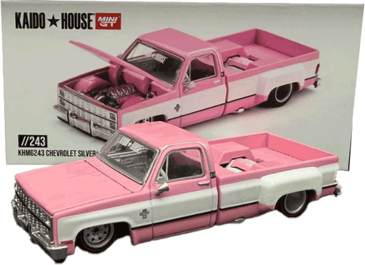 Kaido House - Mini GT: Chevrolet Silverado Dually Vintage Spec V2 (KHMG243) | 1:64