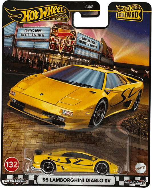 Hot Wheels Boulevard #132 '95 Lamborghini Diablo SV | 1:64