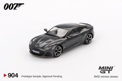 Mini GT #904-007E - Aston Martin DBS 007 No Time To Die English Blister | 1:64