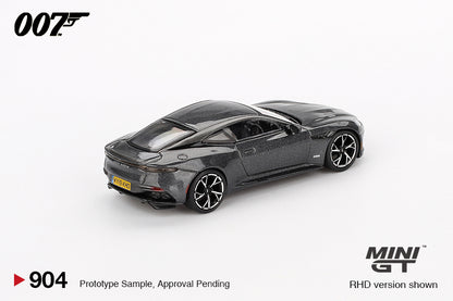 Mini GT #904-007E - Aston Martin DBS 007 No Time To Die English Blister | 1:64