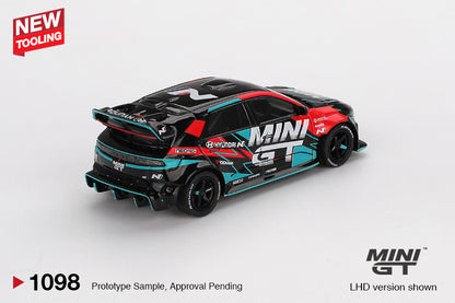 Mini GT #1098 - Hyundai Ioniq 5N Mini GT RS-01T Tokyo Auto Salon | 1:64
