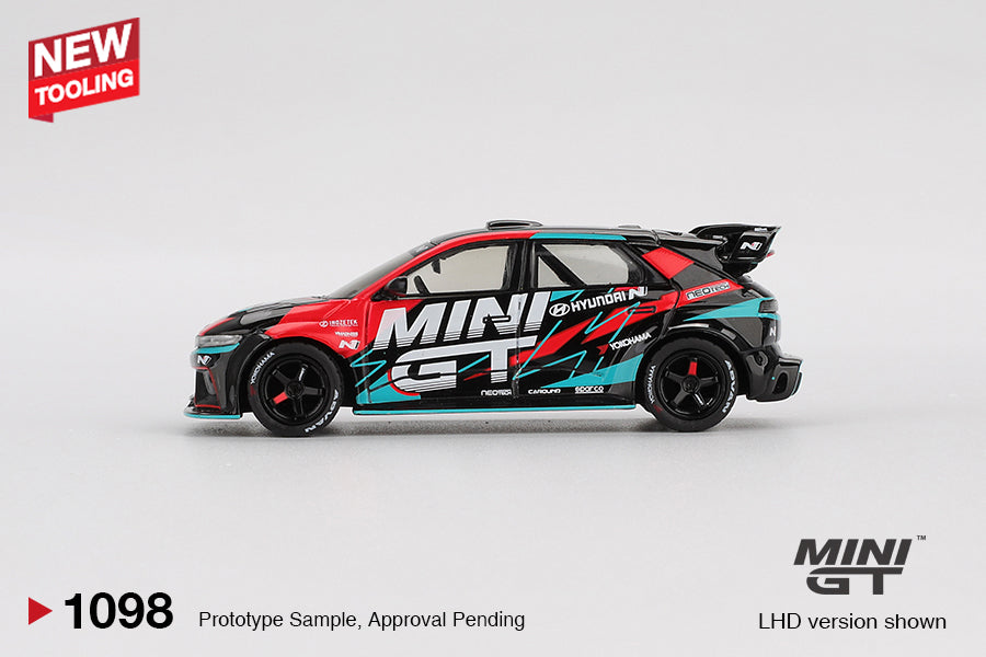 Mini GT #1098 - Hyundai Ioniq 5N Mini GT RS-01T Tokyo Auto Salon | 1:64