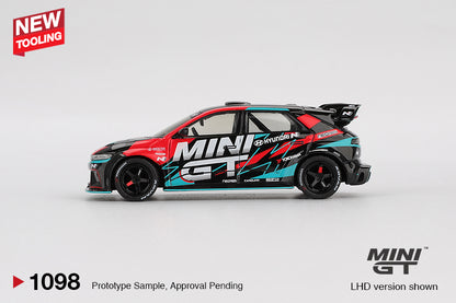 Mini GT #1098 - Hyundai Ioniq 5N Mini GT RS-01T Tokyo Auto Salon | 1:64
