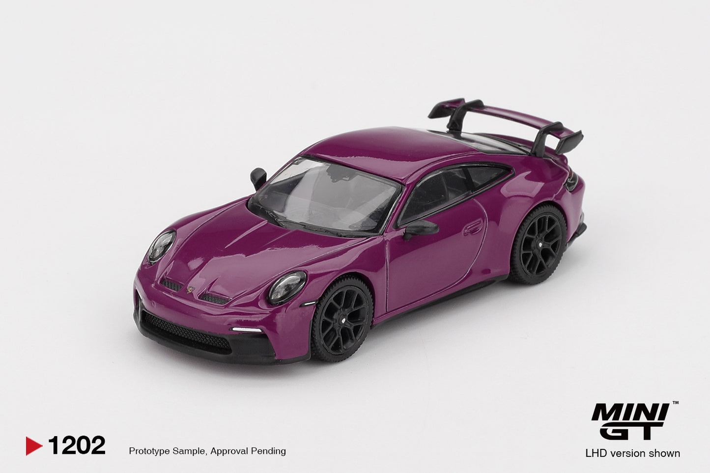 Mini GT S0021 - Porsche 911 (992) Rubystone Red 4 Cars Set | 1:64